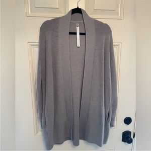 Lululemon Athletica Gray Women's Cardigan Size 10